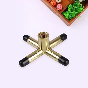 

Copper Snooker Pool Cue Cross Rest Head Screw On Billiards Rack Bridge Frame