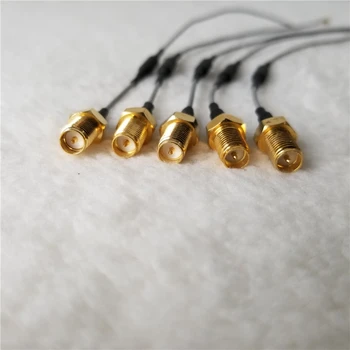 

Extension Cable UFL to RP SMA Connector Adapter Antenna WIFI Pigtail Wire IPX to RP-SMA Jacks Male 19cm
