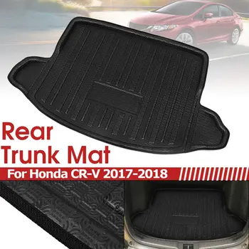 

Rear Trunk Cargo Mat Tray Boot Liner Floor Carpet Mud Kick Protector For Honda for CR-V 2017-2018 Replacement Auto Accessories