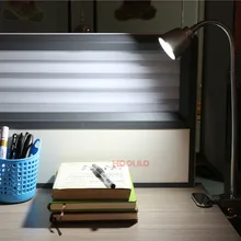 USB держатель с зажимом, светодиодный светильник для книг, настольная лампа, 1 Вт, гибкий светодиодный светильник для чтения, лампа для включения/выключения, настольная лампа для спальни