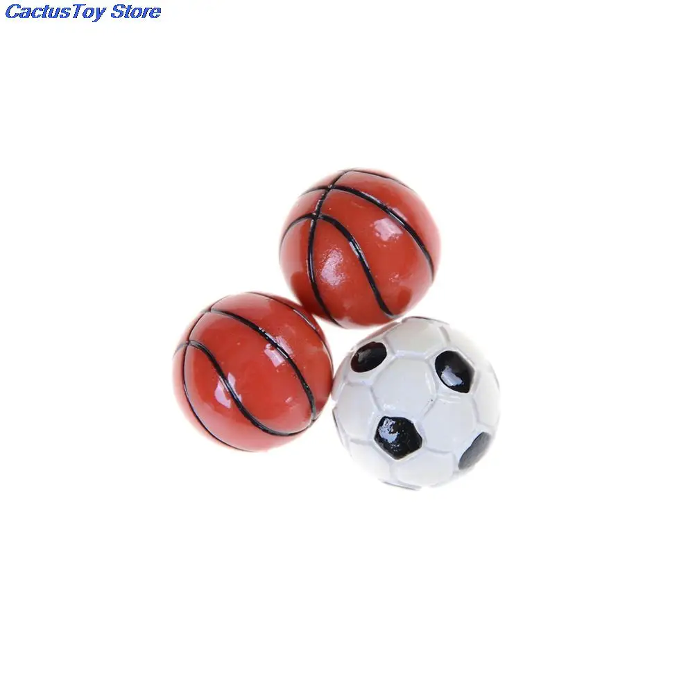 Football and Basketball Decor 1pcDoll Accessories 1:6/1:12 Doll house Miniature Sports Balls Soccer | Игрушки и хобби