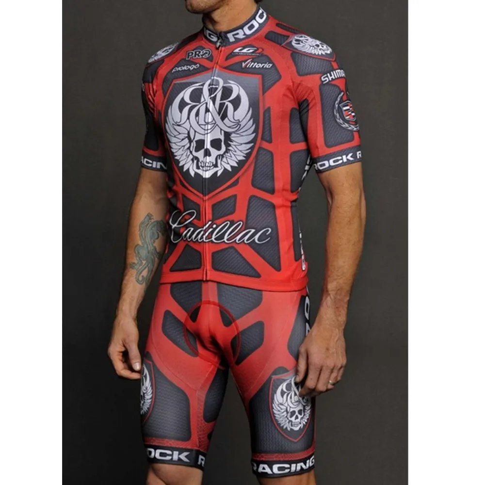 Abbigliamento Da Ciclismo Rock Team Maniche Corte Pantaloncini Con Bretelle Abito Ropa Ciclismo Abbigliamento Da Bici Abbigliamento Da Corsa Per Bici 