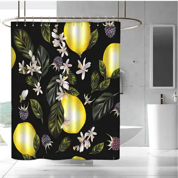 

Odorless Waterproof Shower Curtain Large Home Decoration