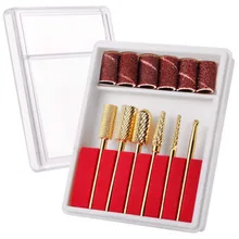 Горячая 1 комплект Полировка Ногтей Шлифовальная головка инструмент портативный удаления омертвевшей кожи Маникюр аксессуар CNT 66