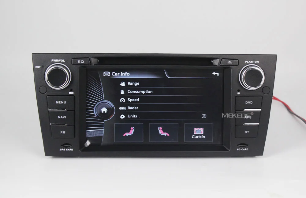 Cheap Car DVD for BMW/3 Series 318i 320i 325i E90 E91 E92 E93 GPS Navigation Stereo Multimedia Tape Radio Recorder Headunit+3g host 18