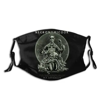 

Necronomicook Call Of Cthulhu Reusable Mouth Face Mask Anti Haze Dust Protection Cover Respirator Muffle Mask with Filters