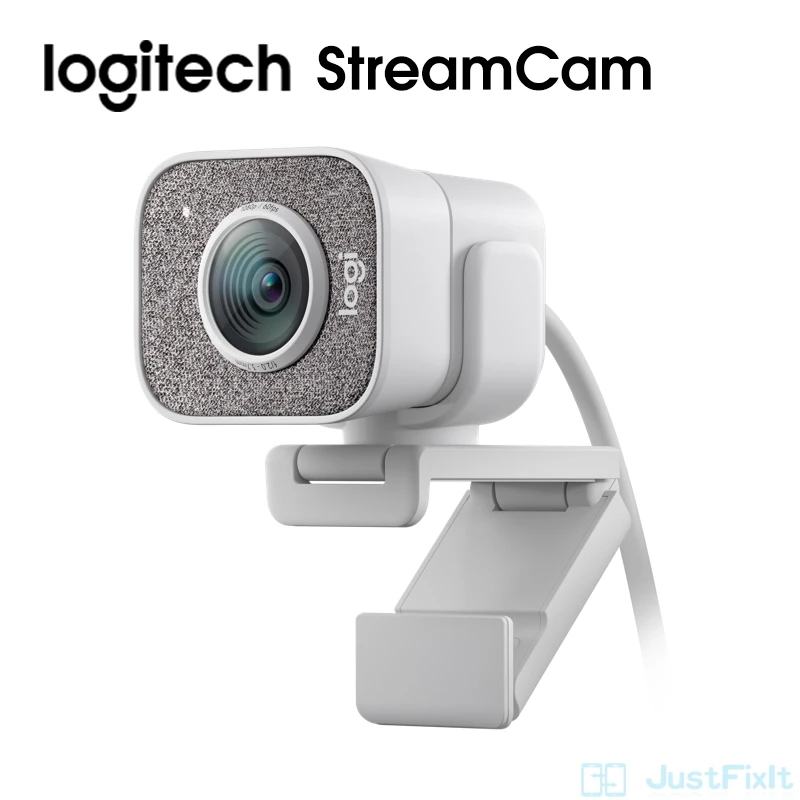 

StreamCam Logitech Webcam Full HD 1080P / 60fps Autofocus Built-in Microphone Web Camera