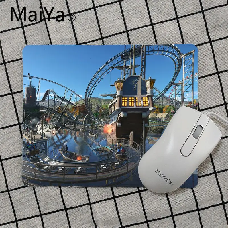 No Lock Edge25x29cm Maiya высокое качество Planet Coaster компьютерные игровые коврики для мыши Лидер продаж подставка под руку мышь - Цвет: No Lock Edge25x29cm
