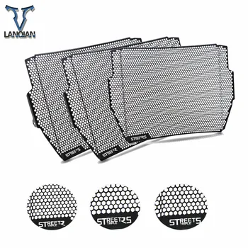 

Motorcycle Accessories Radiator Grille Guard Cover For Triumph Street Triple R/S/RS Radiator guard 2017 2018 2019 with logo
