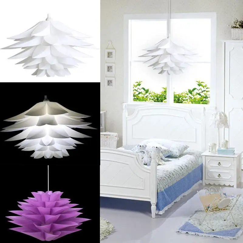 Lotus Chandelier Pendant Lampshade 50 cm DIY Puzzle Lights Modern Lamp Shade for Light Ceiling Lampshade Decor Indoor pendant lights pendant lamp chandelier lighting