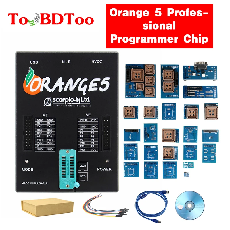 

Orange 5 With Host And Parts Professional Programmer Chip OEM Programmer Immo HPX 9V0 Orange 5 XP Win7 Win8 System Works