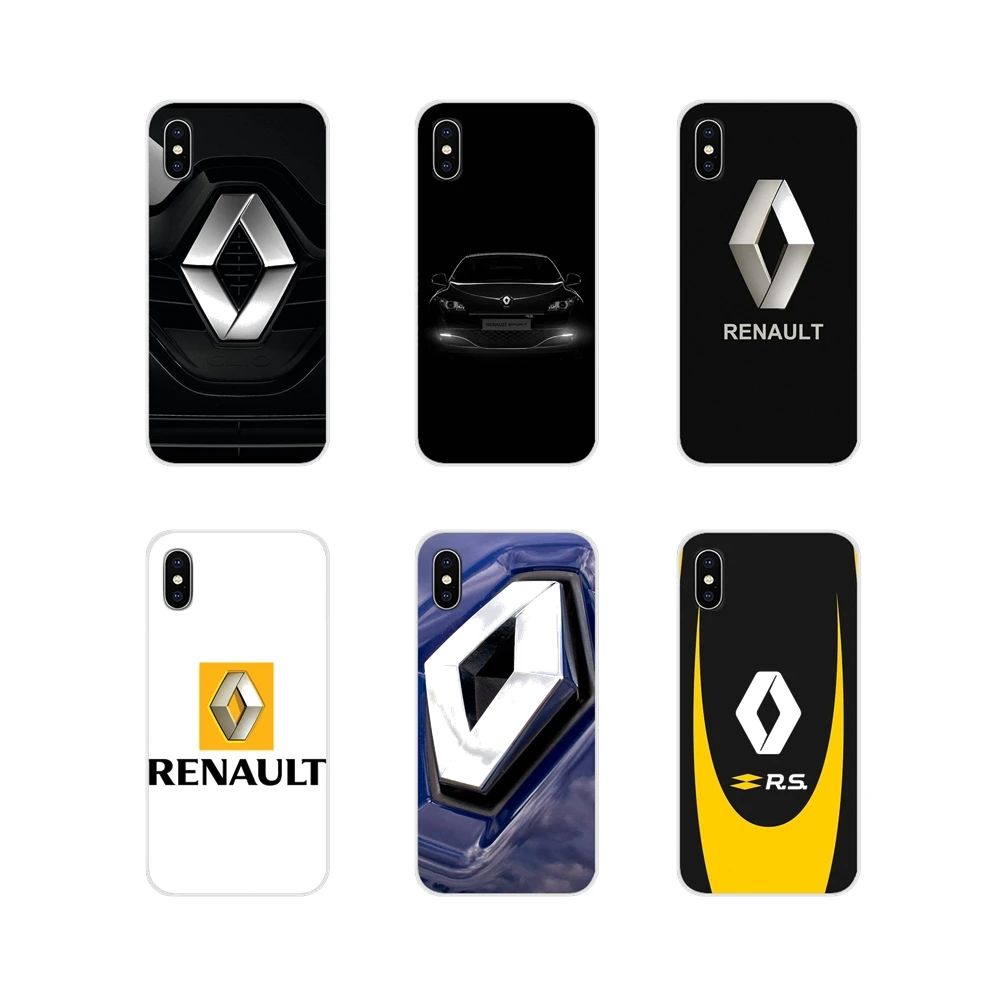 Чехлы для телефонов Apple iPhone X XR XS 11Pro MAX 4S 5S 5C SE 6S 7 8 Plus ipod touch 5 6 с логотипом Renault S.Ads |