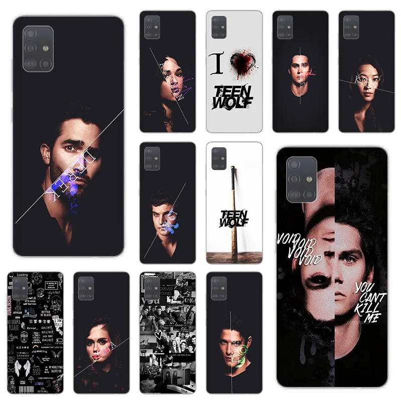 Силиконовый чехол Teen Wolf для телефона Samsung A41 A51 A71 A52 A32 A20 A11 A21s A31 A72 A40 A50 A70 A22 A42 A12 A10