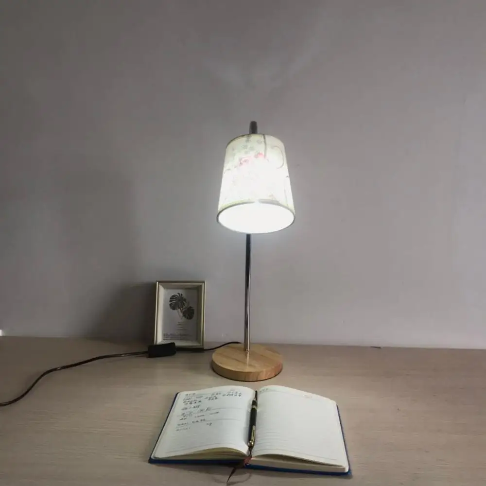 

Abajur classic desk Lamps E27 LED with switch Table Lamp for Office Reading night Light bedside home
