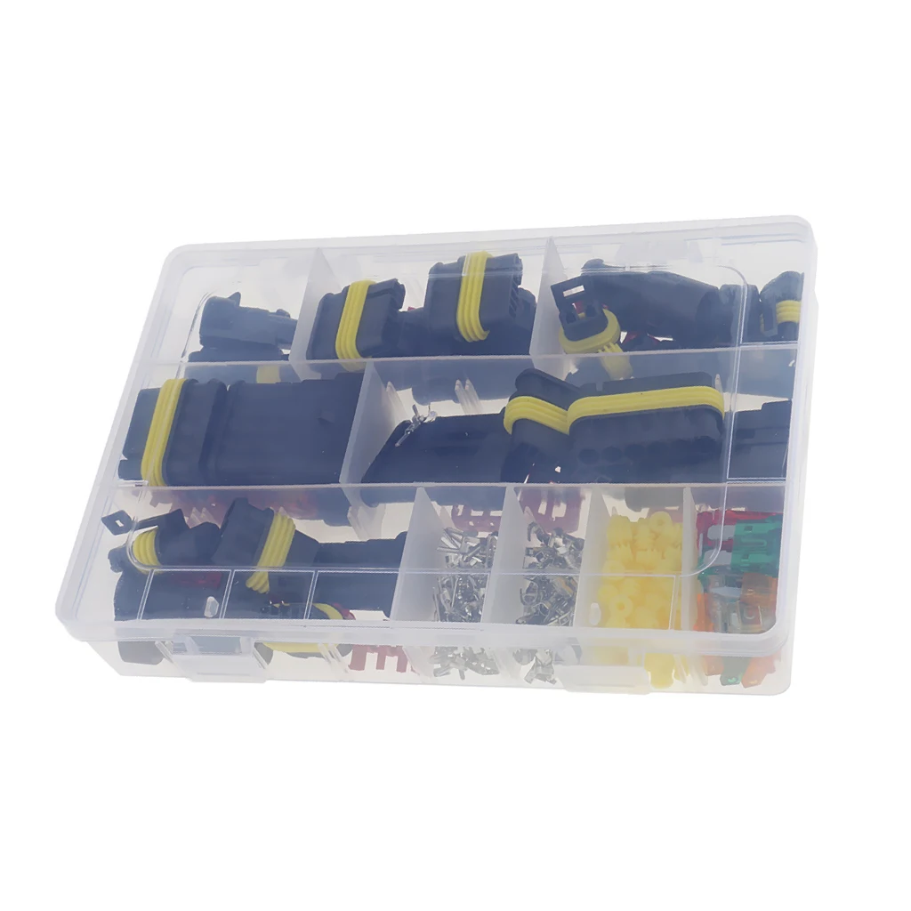 Автомобиль 1/2/3/4/5/6 Pin Way Электрический разъем Terminal Kit стабильное соединение
