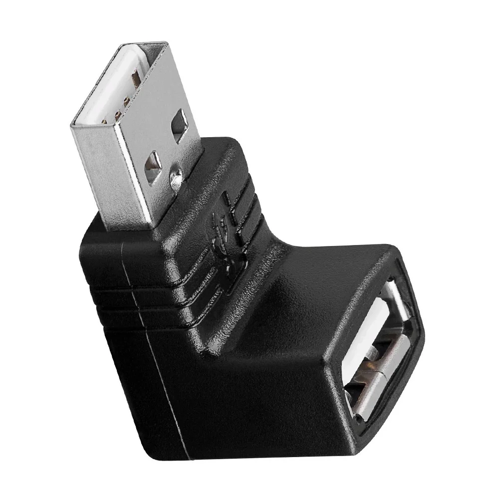 Tool USB Black Angle 1pcs Accessory Socket 90 Degrees Wireless Router Reliable PC Notebook