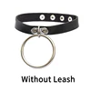 black without leash