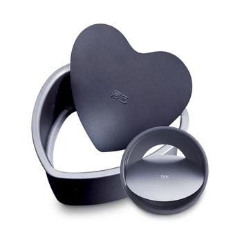 

Heart High Quality Metal Mould Black Non Stick Bread Cake Mould Heat Resistant Resistant Food Grade Kitchen Accessories MM60HB