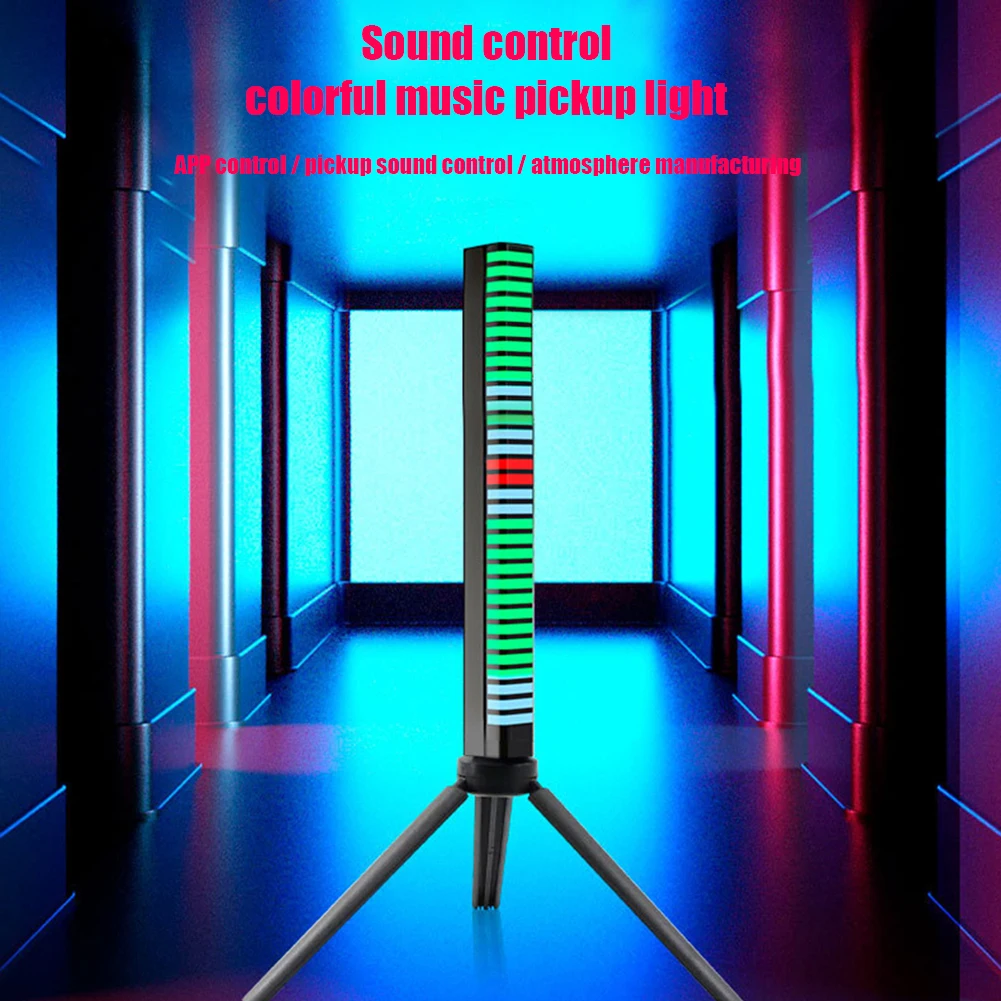 RGB-подсветильник ка для автомобиля с голосовой активацией 32 светодиода |
