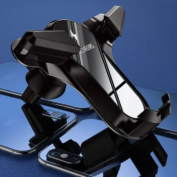 

Clamping Wireless Car Charger Mount Fast Charging Air Vent Phone Holder F-Best