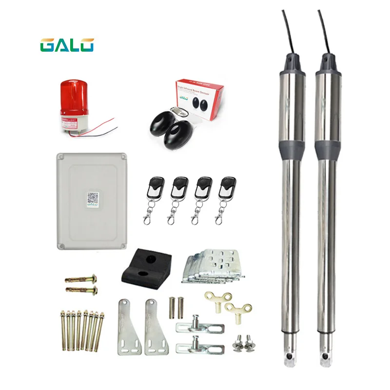 

Galo 24VDC Linear Actuator Automation swing gate motor kits for outdoor gates solar swing gate opener system