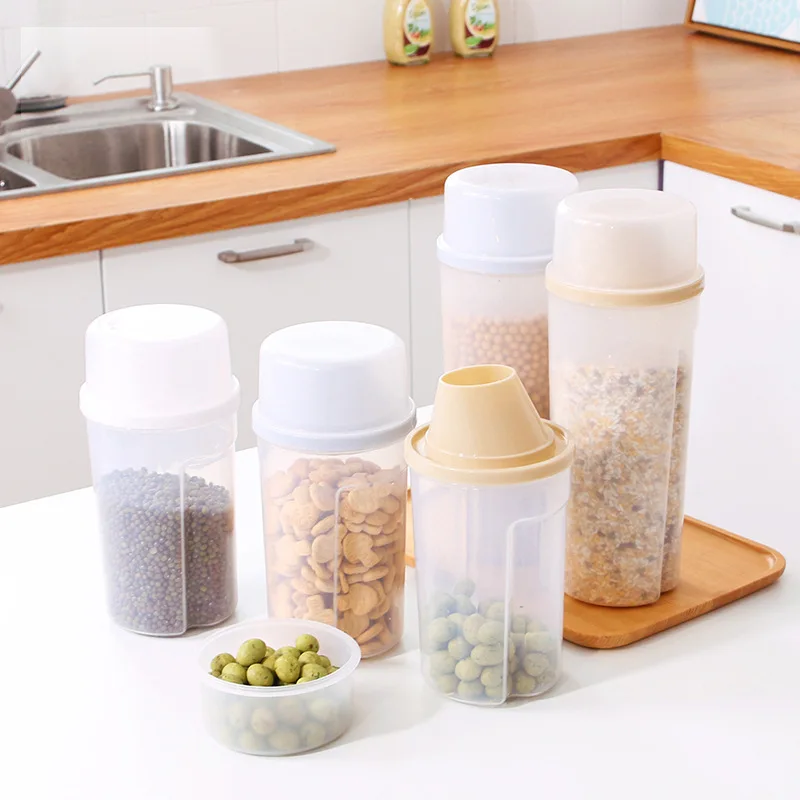 

Kitchen multi-functional sealed container cereal container storage tank food storage