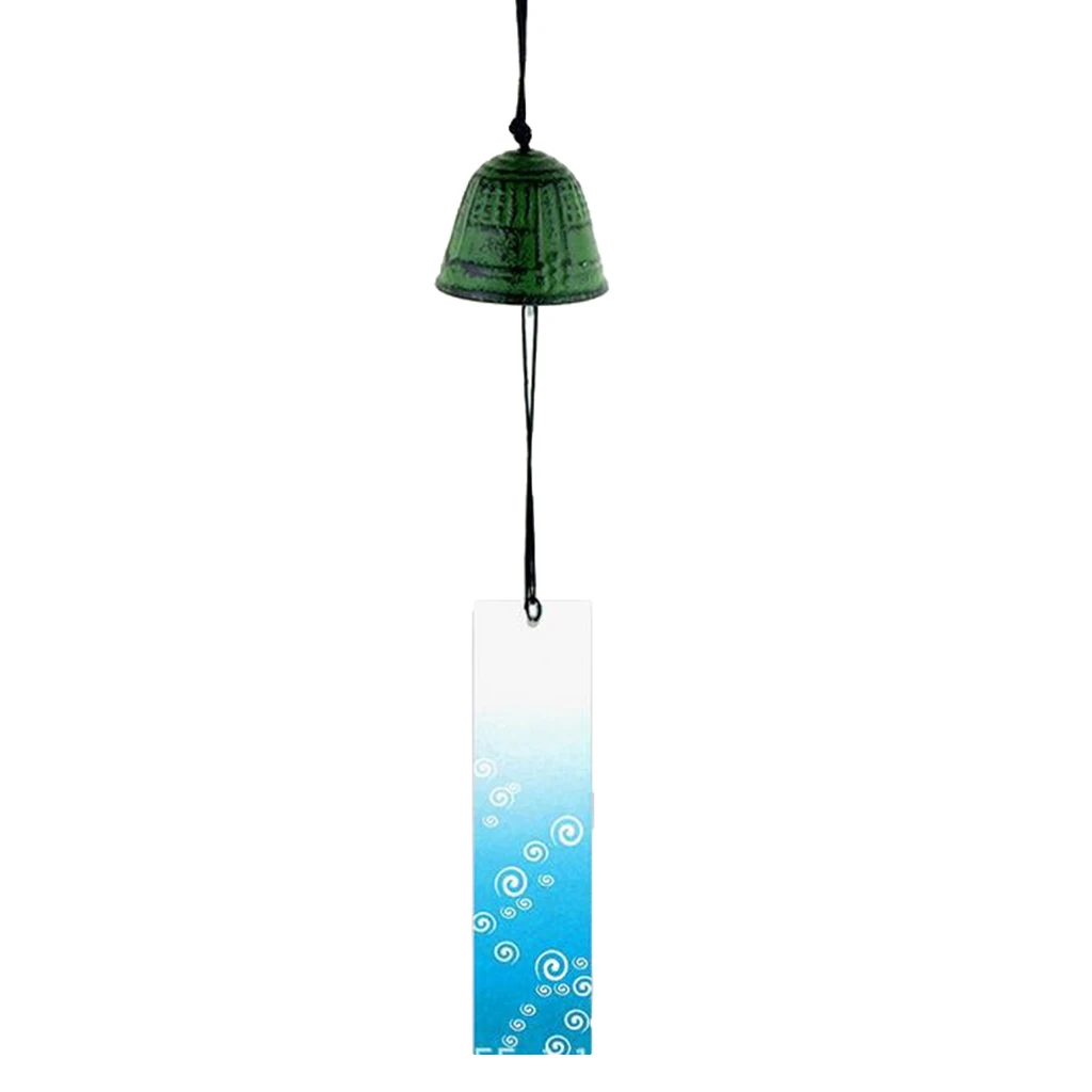 2pcs Traditional Japanese Iwachu Cast Iron Bell Wind Chimes Patio Decoration