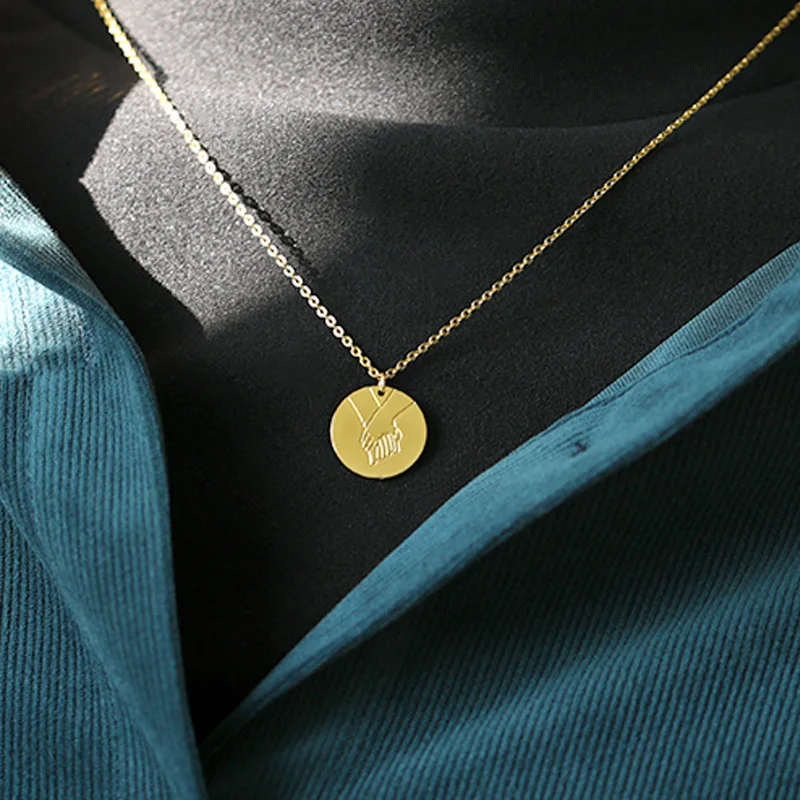 Pinky Swear Gestures Necklaces For 