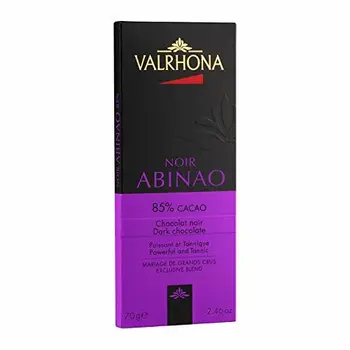 

Valrhona - Tablettes Grands Crus - Chocolat Noir - Abinao 85% - 70g