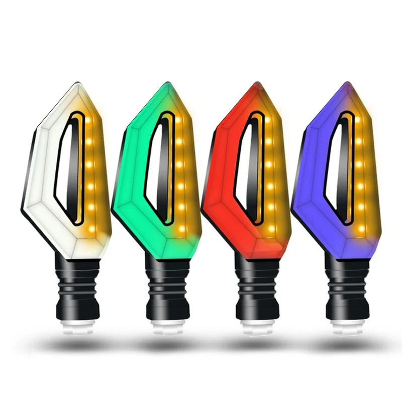 

Универсальные Светодиодные поворотники для мотоциклов, указатели поворота для Honda, Yamaha, Kawasaki, Suzuki