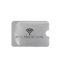 Анти-scan RFID блокатор кредитные карты NFC экранирующая кредитница чехол FOB сигнальное Экранирование протектор для защиты конфиденциальности BAG1034