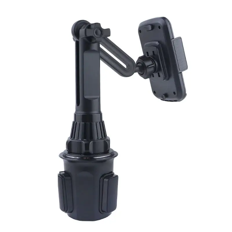  Universal 360-degree Car Cup Holder Phone Mount Adjustable Angle and Height Stand Cradle for iphone