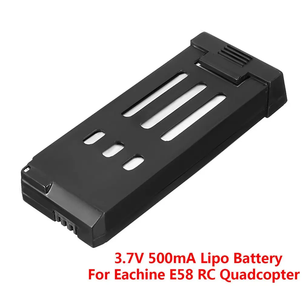 Original For Eachine E58 JY019 S168 Battery 3.7V 500mah RC Drone Quadcopter Spare Part 3.7v Battery For E58 JY019 1pcs