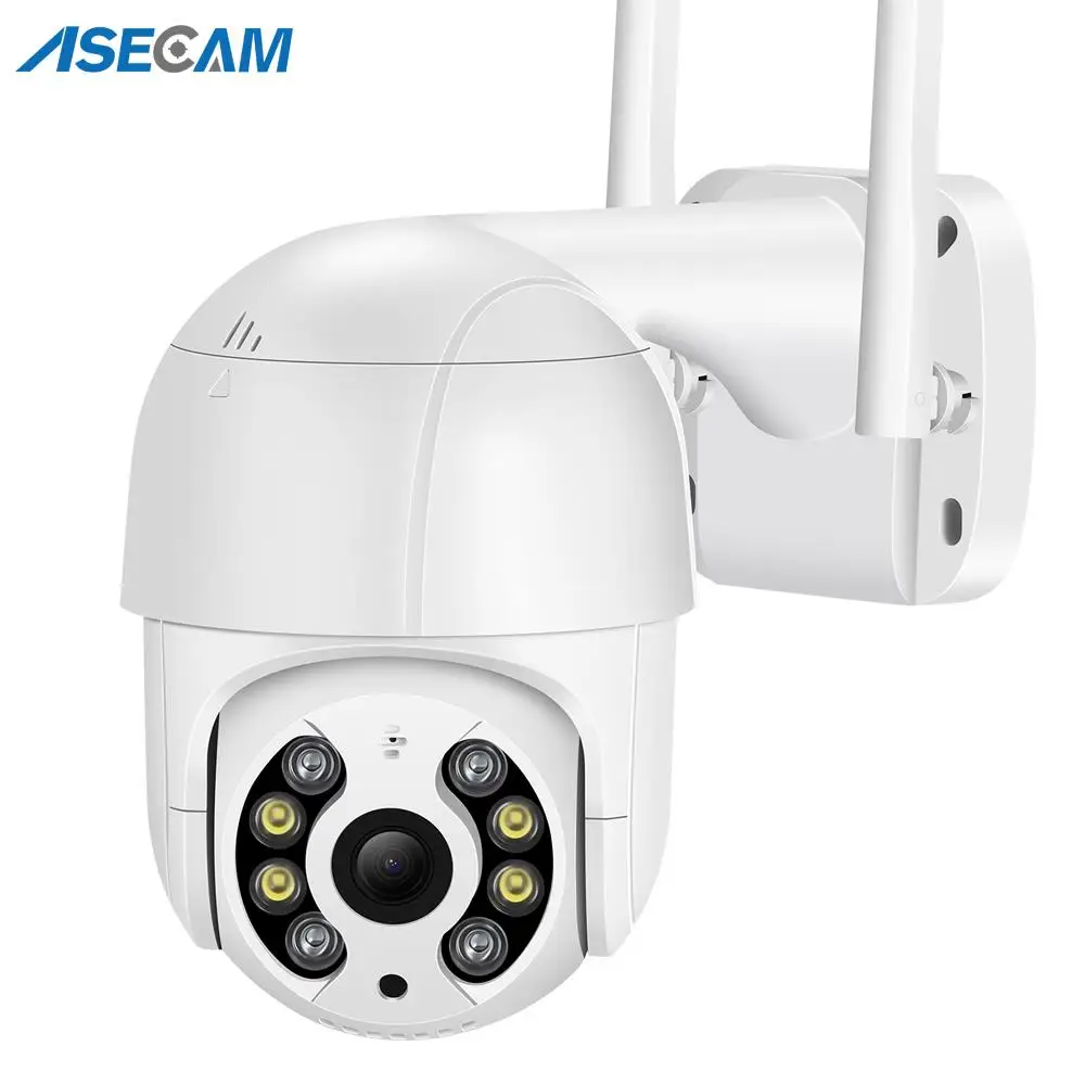 5MP PTZ Wifi IP Camera Outdoor 4X Digital Zoom AI Human Automatic Tracking H.265 ONVIF Audio CCTV Wireless Security | Безопасность и