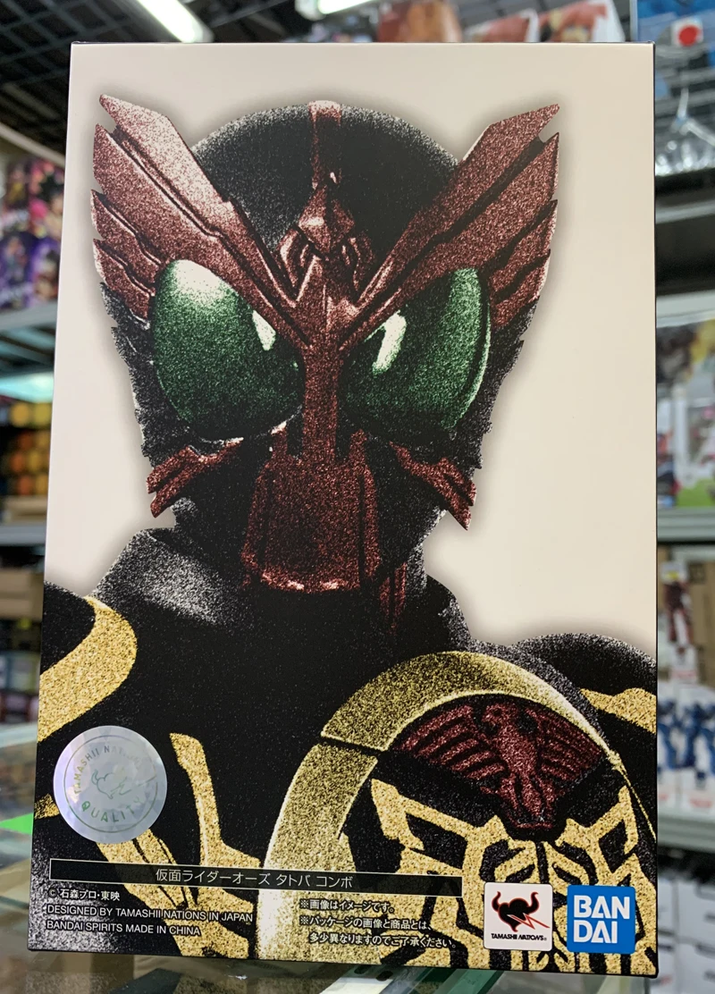 "Kamen Rider OOO" оригинальные духи BANDAI Tamashii нация S.H. Figuarts/SHF фигурка-всадник в маске ООО татоба комбо