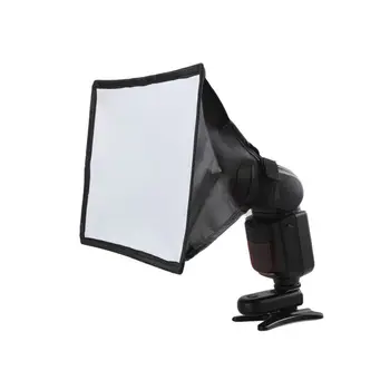 

PVC Camera Softbox Flash Diffuser Softbox Reflector Camera Photo Soft Light Box For Canon For Nikon For Sony