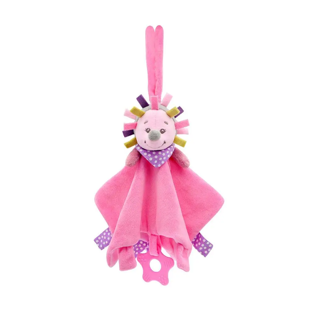 Детское животное шаблон успокаивающее полотенце из безопасного материала s, здоровый и нетоксичный PP хлопок наполнитель материал
