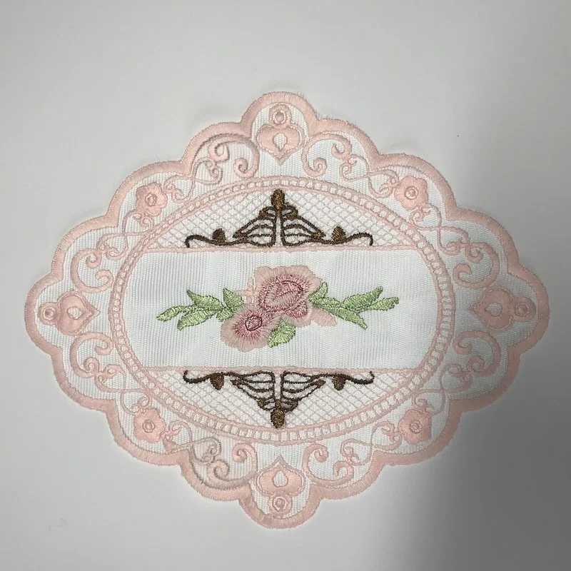 

Lace Tea Table Runner Pillow Coaster Table Mat Sofa Cushion Home Textile Lace DIY Accessories