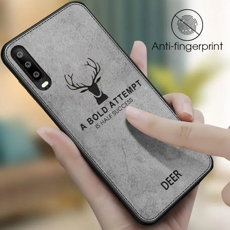 Для huawei Nova 5t чехол из мягкого ТПУ с оленем, тканевый чехол для huawei Mate30 P20 P30 Y9 Y7 Y6 Y5 P Smart Z, защитный противоударный чехол