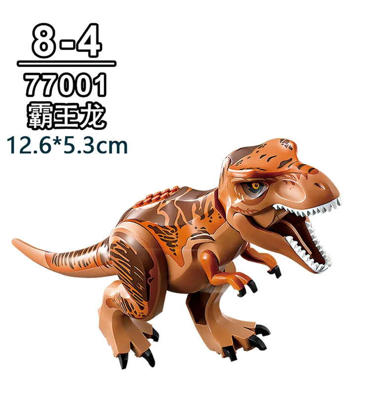 1 шт. Динозавры юрского периода строительные блоки кирпичи тираннозавр рекс Птерозавр микро блок головоломки игрушки для детей мальчиков