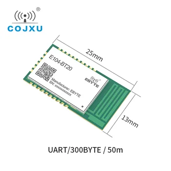 

EDR2.1 Bluetooth 2.1 RTL8760ATT Serial Port IoT Transceiver Module E104-BT20 AT Command SMD UART 2.4GHz Transmitter Receiver