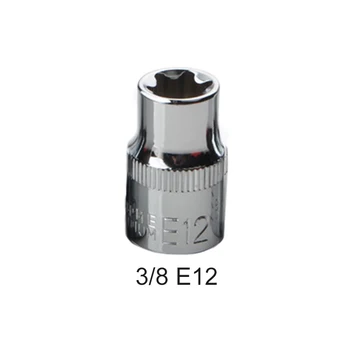 

E4-E24 Bit Socket Ratchet Converter Adapter Reducer 1/2" 3/8" 1/4" Shanks Ratchet Wrench Nut Driver Socket Adapter Repair Tools