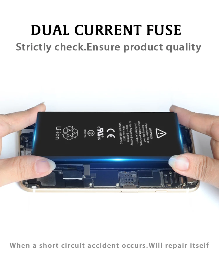 Новинка 100% г. литиевая батарея A + для Apple iPhone 6S 6 Plus 5S SE высококачественная