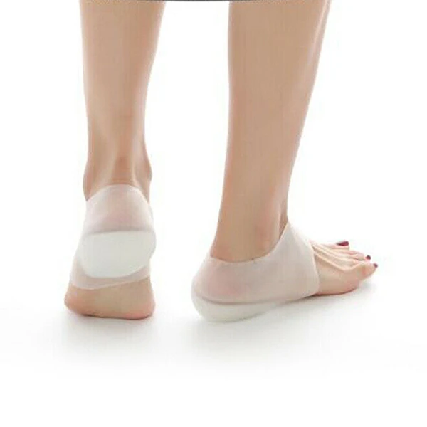 1 пара Невидимый высотный лифт пятки колодки носок вкладыши Увеличение Стелька болеутоляющее для женщин мужчин высокое качество стелька Zapatos De Mujer