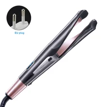 2 в 1 светодиодный турмалиновый керамический инструмент для укладки волос Профессиональный щипцы для завивки волос сухой влажный Регулируемый температурный выпрямитель