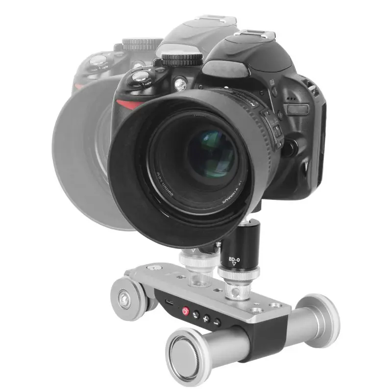 

Electric Slide Track With Angle Adjustable Ball Head Mobile Phone Micro Single 5 Speed Adjustable Camera Car