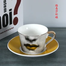 Европейская чашка кофе креативная керамическая Луиза Британский свадебный подарок на день рождения форнасети чайные чашки и блюдца