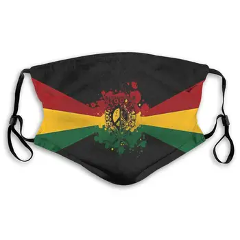 

Jamaican Reggae Mouth Mask Face Mask For Men And Women Anti Pollution Half Face Mask Washable Reusable Muffle Mask For Running