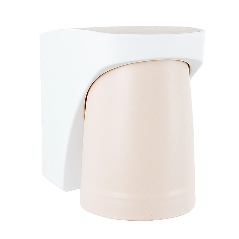 

Home Magnetic Adsorption Toothbrush Holder Toothpaste Cup Storage Nordic Style Solid Multifunction Hotel Shelf Wall Mounted