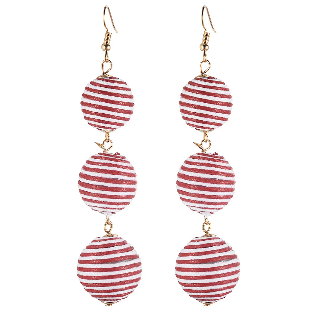 red white
